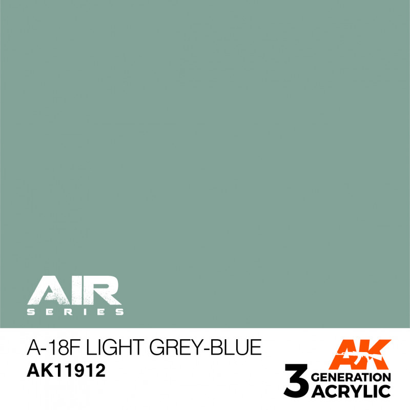 3RD GENERATION - A-18F LIGHT GREY BLUE