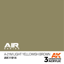 3RD GENERATION - A-21M LIGHT YELLOWISH BROWN