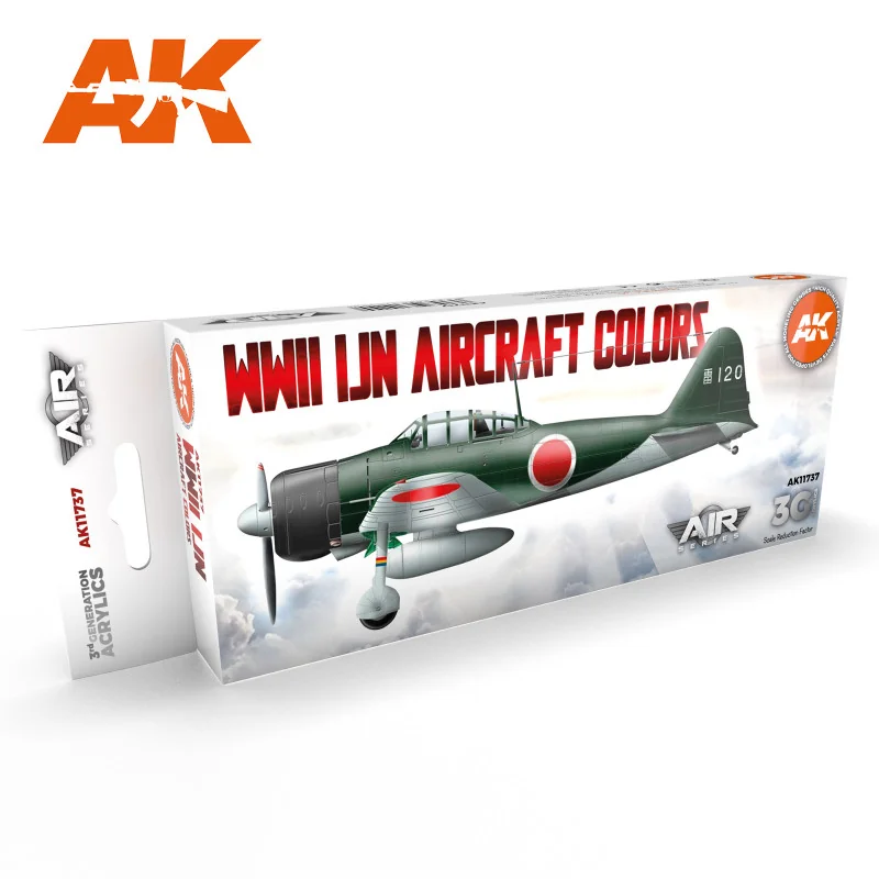 WWII IJN AIRCRAFTS COLORS SET