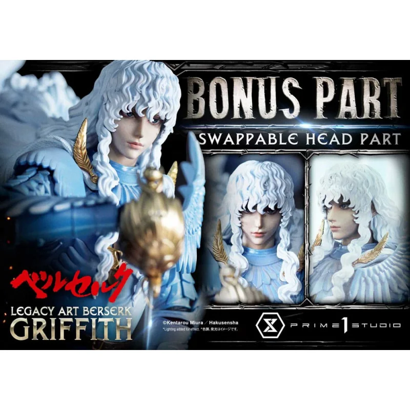 Berserk Legacy Art Kentaro Miura statuette 1/6 Griffith Bonus Version 56 cm