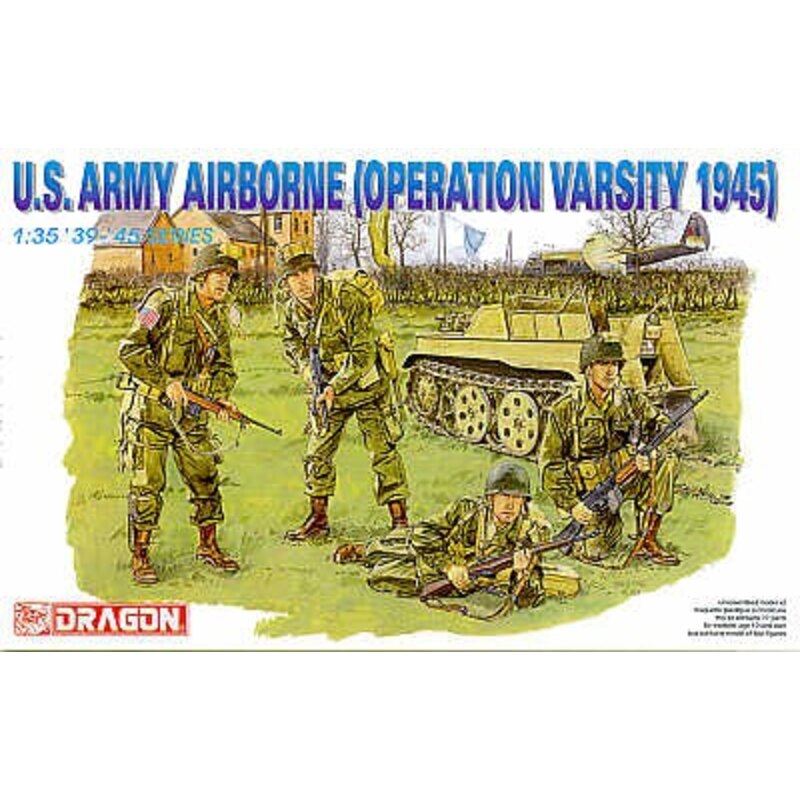 Figurine US Army 1945 troupes aéroportées
