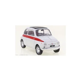 FIAT 500 1960 BLANC/ROUGE