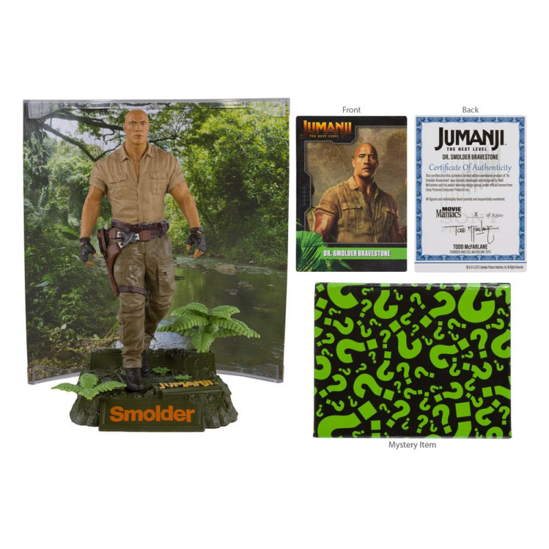 Jumanji figurine Movie Maniacs Smolder 15 cm