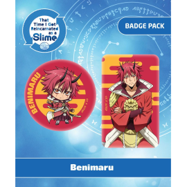  That Time I Got Reincarnated as a Slime pack 2 pin's Benimaru