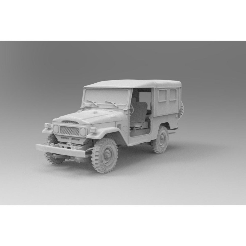 AK INTERACTIVE: 1/35; FJ43 SUV with Soft top IDF & LAF