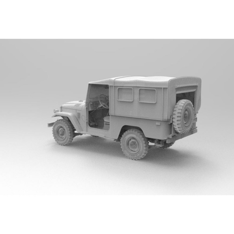 AK INTERACTIVE: 1/35; FJ43 SUV with Soft top IDF & LAF