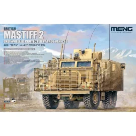 MENG MODEL: 1/35; British Mastiff 2 6X6 Wheeled Protected Patrol Vehicle