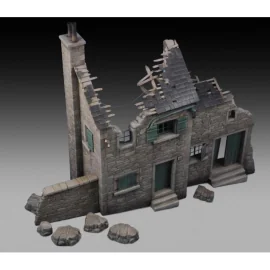 Royal Model: 1/35; House ruin (Ardenne)