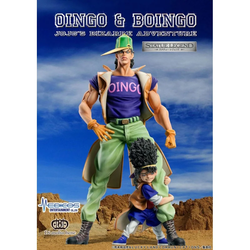 JoJo's Bizarre Adventure figurine Legend Oingo & Boingo 19 cm