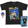 Figurines Pop SONIC - Pocket POP - Sonic + T-shirt Enfant (M)
