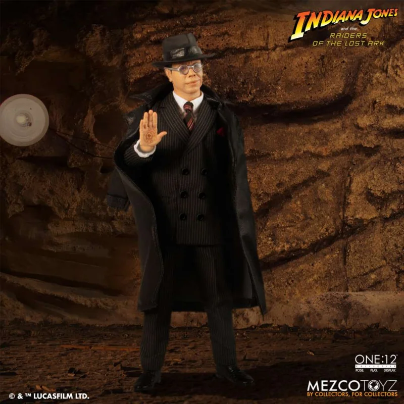 Indiana Jones and the Raiders of the Lost Ark - Major Toht & Ark of the Covenant One:12 Collective Action Figure