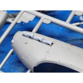 Hurricane Mk.II exhaust for Arma Hobby kit