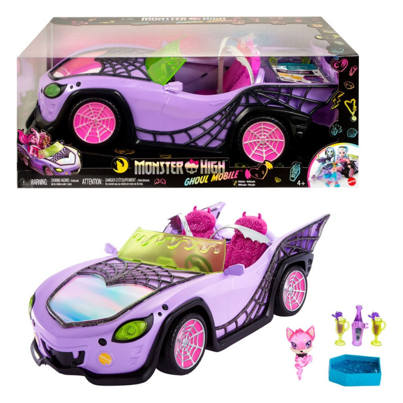 Monster High voiture Cabriolet des Goules
