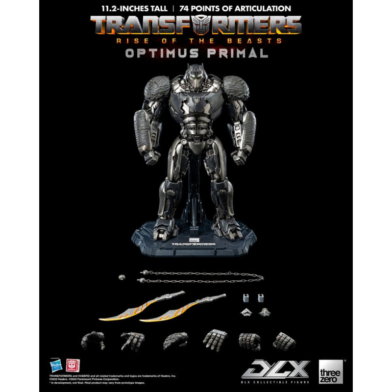 Action figure Transformers: Rise of the Beasts figurine 1/6 DLX Optimus Primal 28 cm