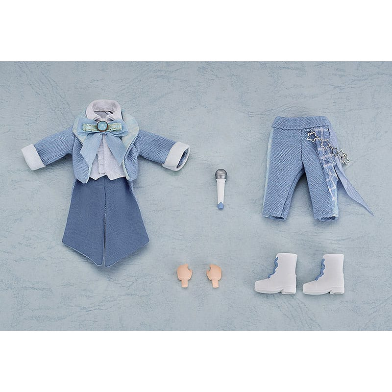 Accessoires pour figurines Original Character accessoires pour figurines Nendoroid Doll Outfit Set: Idol Outfit - Boy (Sax Blue)