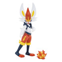 Figurine articulée Pokémon figurine Battle Feature Pyrobut 10 cm