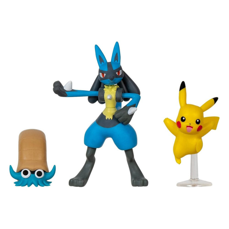 Lucario et sa pokéball Jouet Figurine articulée Pokémon