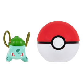 Figurine Pokémon Clip'n'Go Poké Balls Bulbizarre & Poké Ball