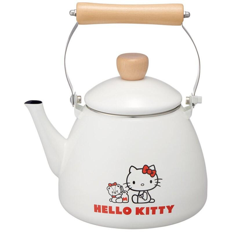 HELLO KITTY - Tiny Chum - Théière émail