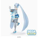 HATSUNE MIKU - Snow Miku Sky Town Ver. - Statuette Luminasta 22cm