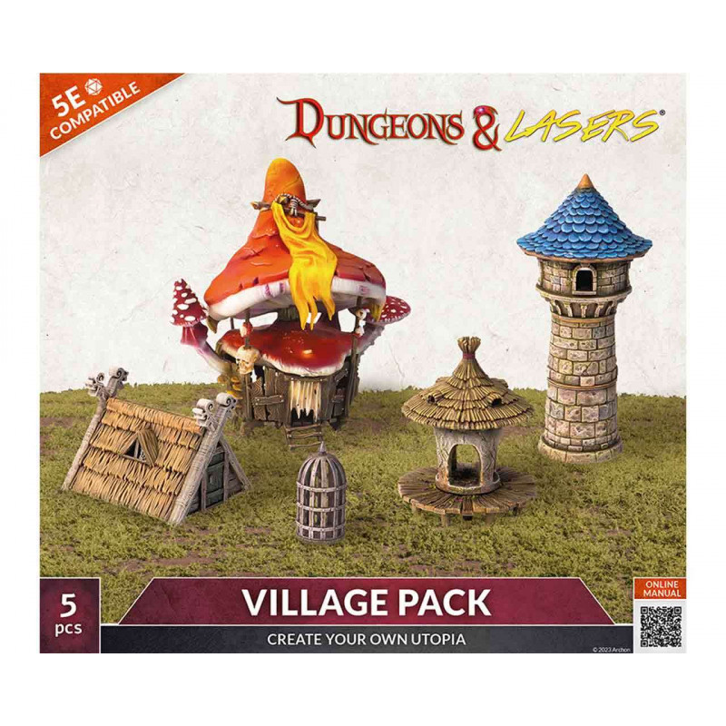 Dungeons & Lasers - Village Pack