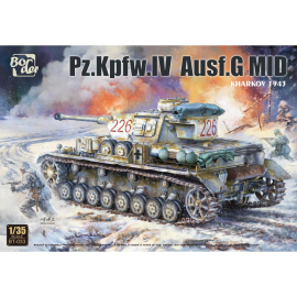 Maquette BORDER MODEL: 1/35; Panzer IV Ausf.G mid (Kharkov)