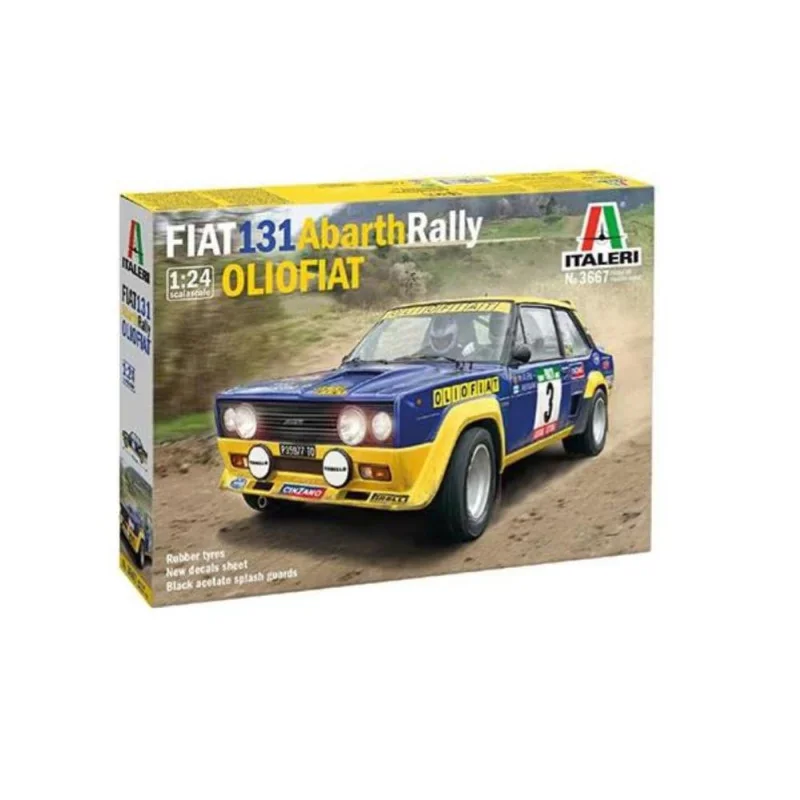 ITALERI: 1/24 FIAT 131 ABARTH RALLY OLIO FIAT