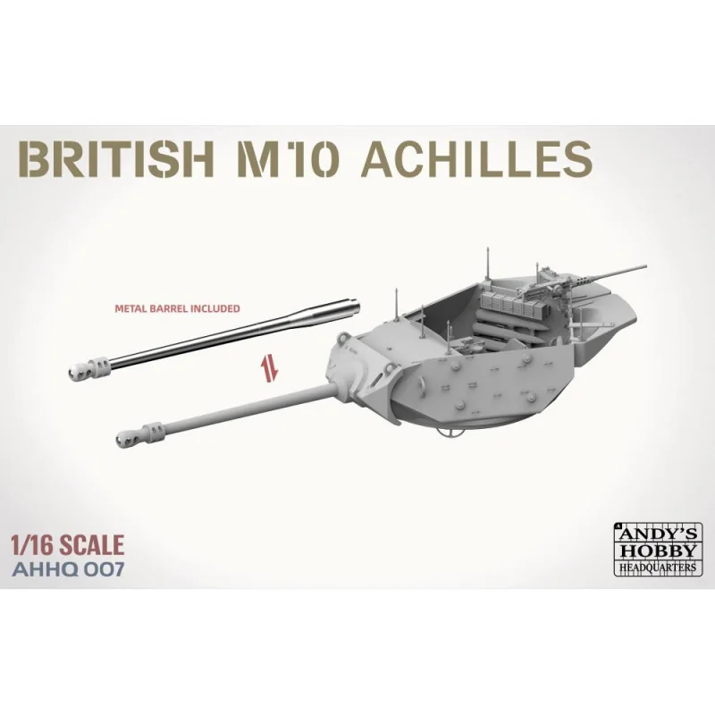 TAKOM MODEL: 1/16; British M10 "Achilles" IIc Tank Destroyer