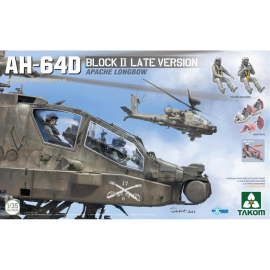 Maquette hélicoptère TAKOM: 1/35; AH-64D Attack Helicopter Apache Longbow Block II Late Version
