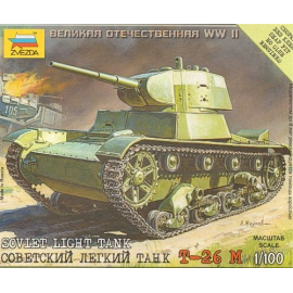 Maquette T-26 Char soviétique