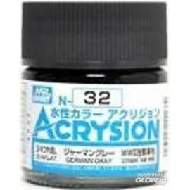 Mr Hobby -Gunze Acrysion (10 ml) German Gray