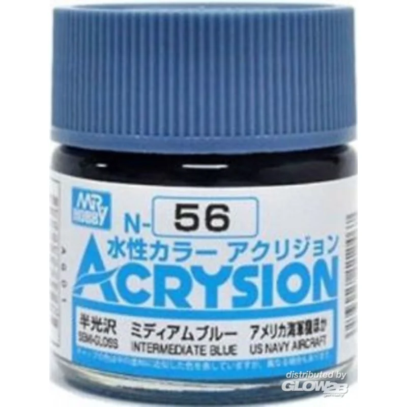 Mr Hobby -Gunze Acrysion (10 ml) Intermediate Blue