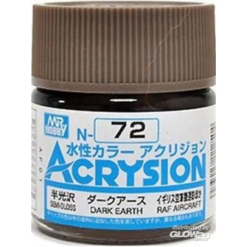 Mr Hobby -Gunze Acrysion (10 ml) Dark Earth