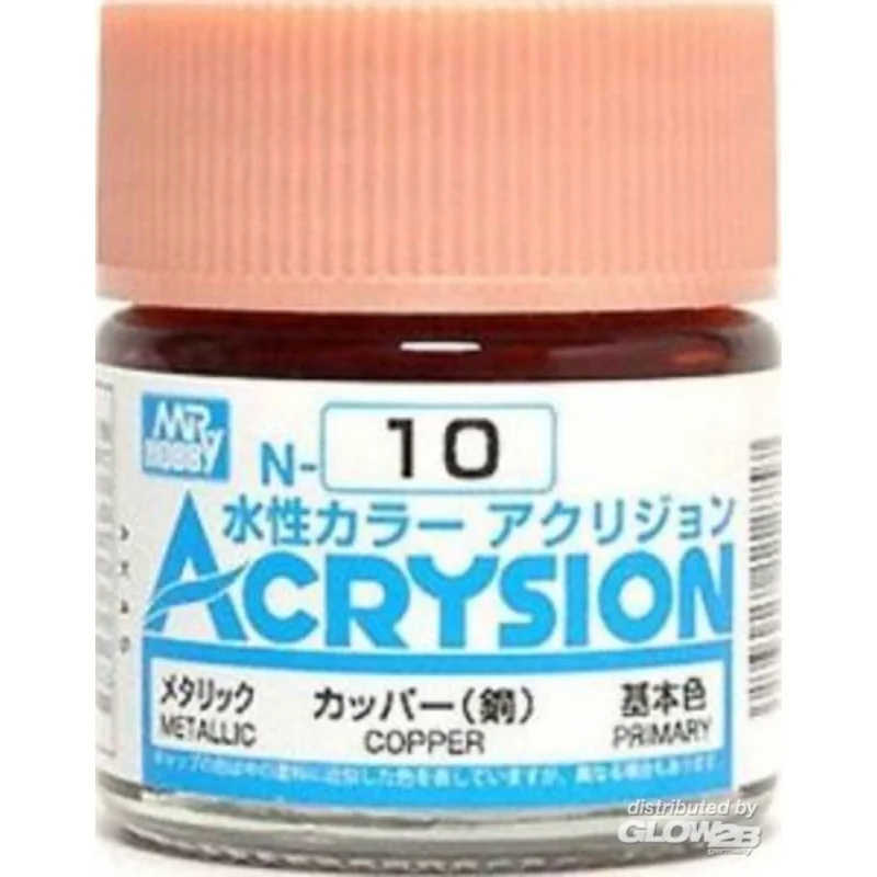 Mr Hobby -Gunze Acrysion (10 ml) Copper