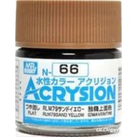 Mr Hobby -Gunze Acrysion (10 ml) RLM79 Sand Yellow