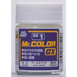 Mr Hobby -Gunze Mr. Color GX (18 ml) Cool White