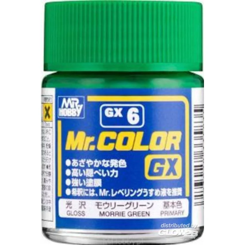 Mr Hobby -Gunze Mr. Color GX (18 ml) Morrie Green