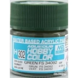 Mr Hobby -Gunze Aqueous Hobby Colors (10 ml) Green FS 34092