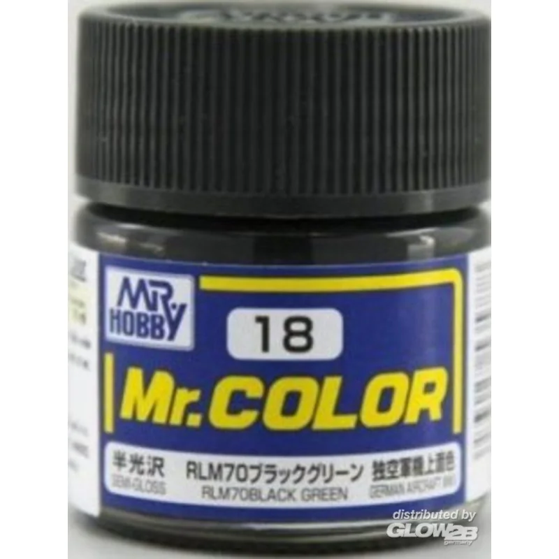 Mr Hobby -Gunze Mr. Color (10 ml) RLM70 Black Green