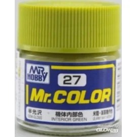 Mr Hobby -Gunze Mr. Color (10 ml) Interior Green