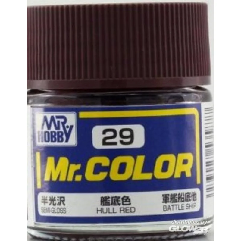 Mr Hobby -Gunze Mr. Color (10 ml) Hull Red