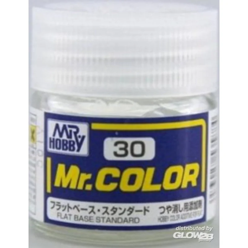 Mr Hobby -Gunze Mr. Color (10 ml) Flat Base