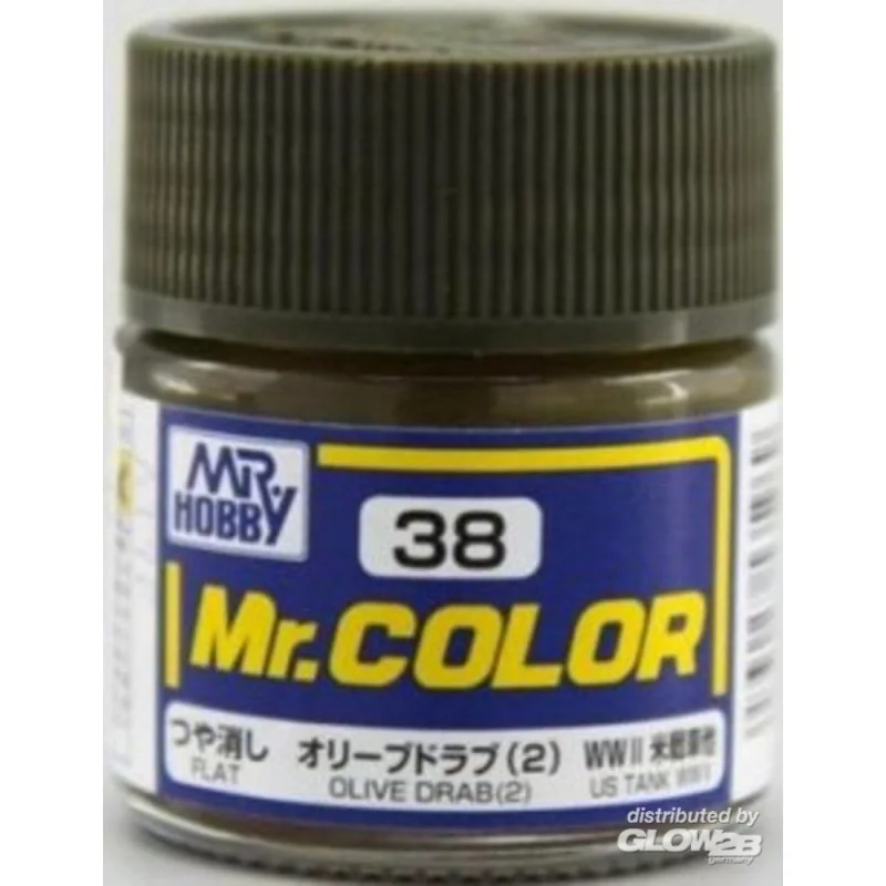 Mr Hobby -Gunze Mr. Color (10 ml) Olive Drab (2)