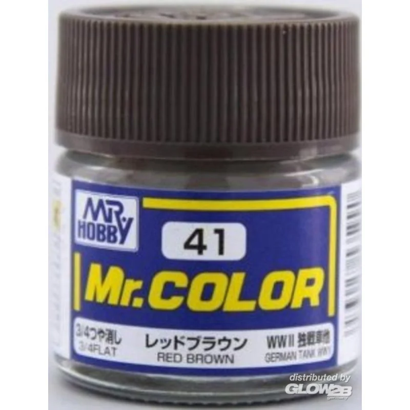 Mr Hobby -Gunze Mr. Color (10 ml) Red Brown