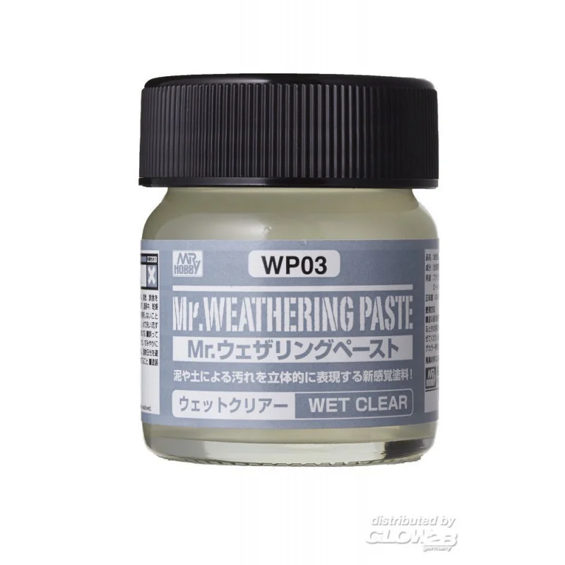 Mr Hobby -Gunze Weathering Paste Wet Clear 40ml