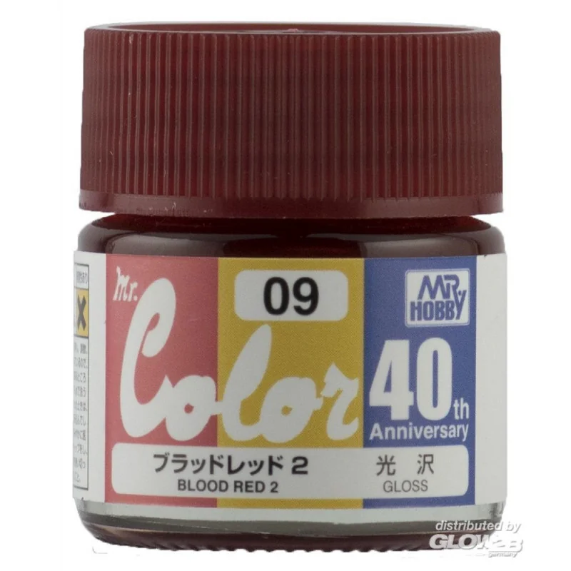 Mr Hobby -Gunze Mr. Color (10 ml) 40th Anv. Blood Red 2