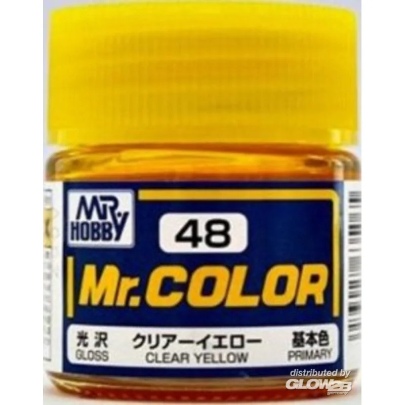 Mr Hobby -Gunze Mr. Color (10 ml) Clear Yellow