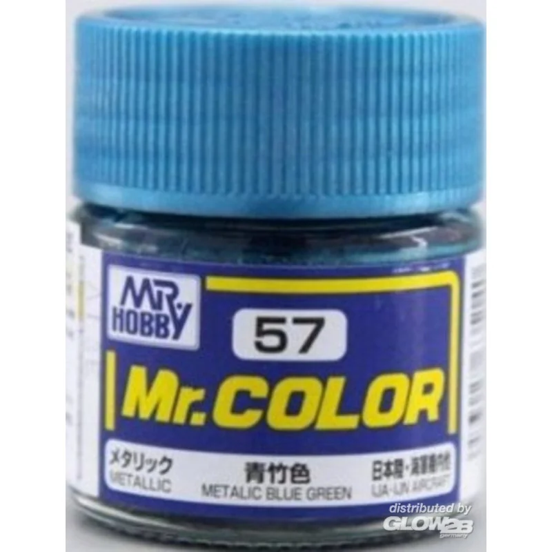 Mr Hobby -Gunze Mr. Color (10 ml) Metallic Blue Green