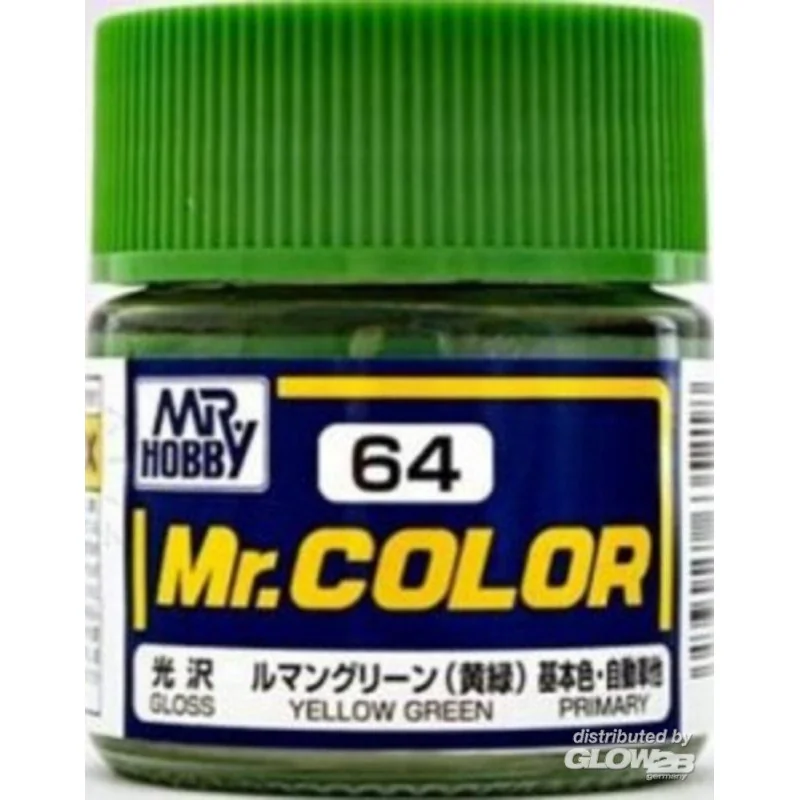 Mr Hobby -Gunze Mr. Color (10 ml) Yellow Green