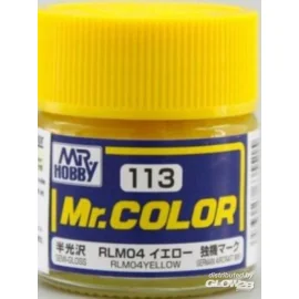 Mr Hobby -Gunze Mr. Color (10 ml) RLM04 Yellow